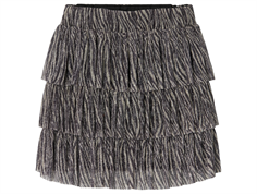 Name It black/zebra glitter skirt